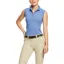 Ariat Womens Prix 2.0 Sleeveless Polo - Blue Heather
