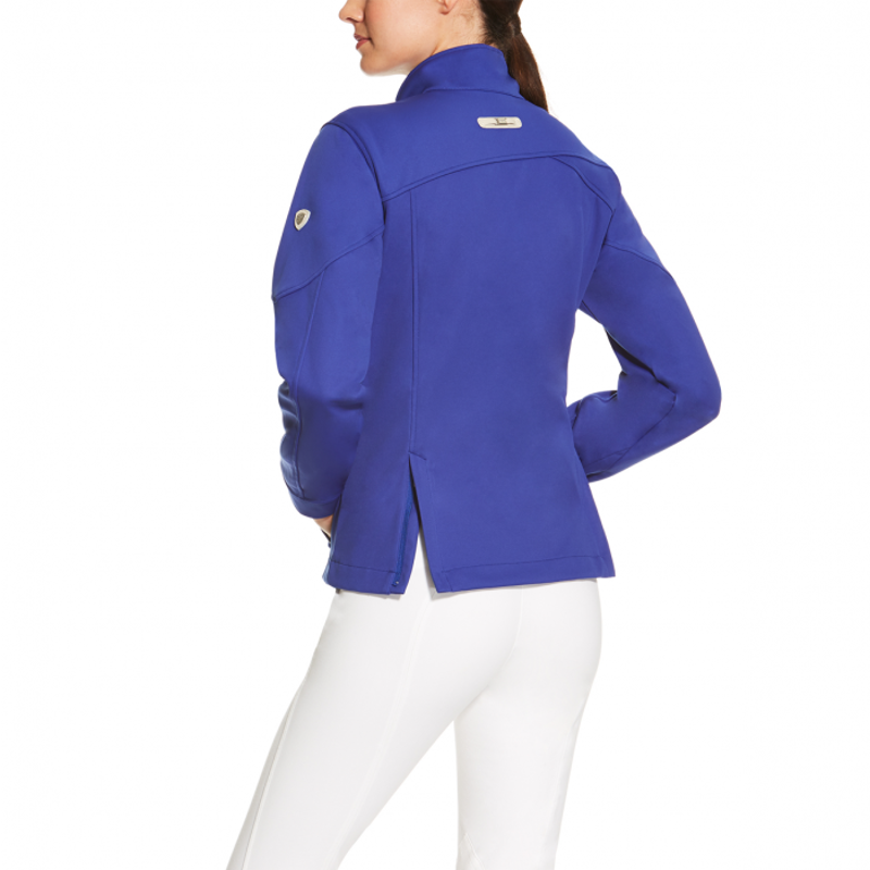 Ariat Avila Ladies Softshell Jacket - Cobalt-1