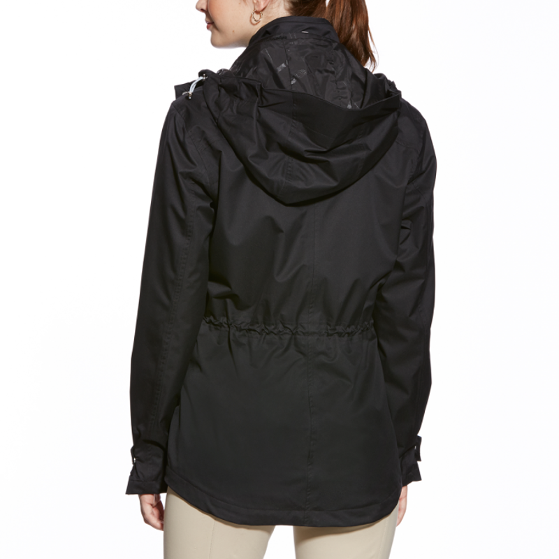 Ariat Burney Ladies Waterproof Parka Jacket - Black-1