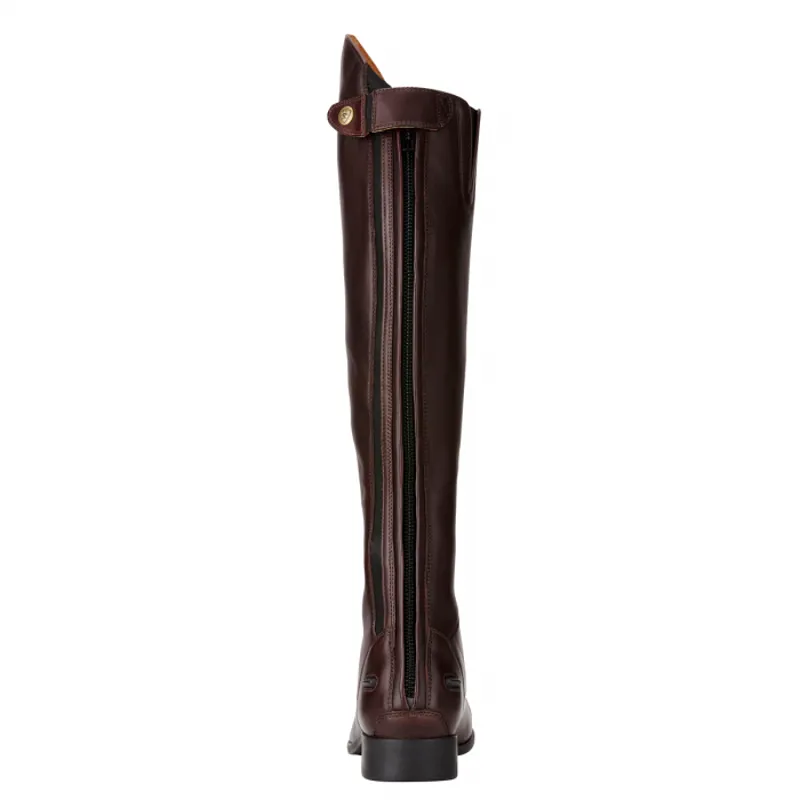 Ariat Women's Heritage Contour II Field Zip Long Riding Boots - Reg Calf - Sienna-1