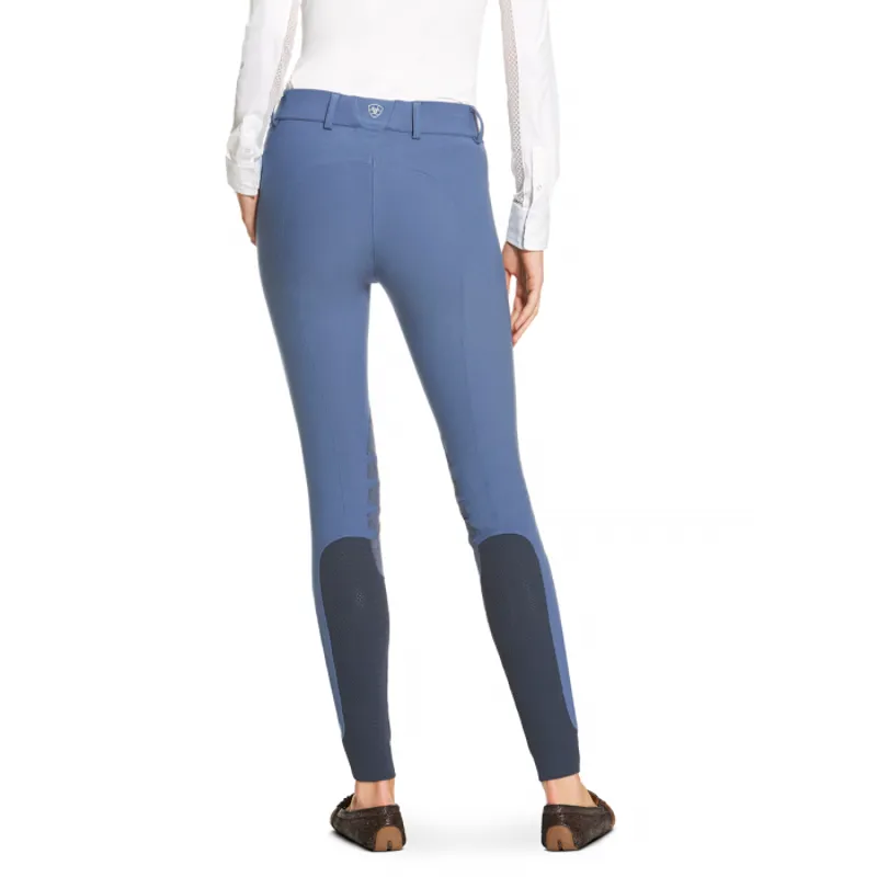 Ariat Heritage Elite Ladies Low Rise Knee Patch Breeches - Coastal Fjord-1