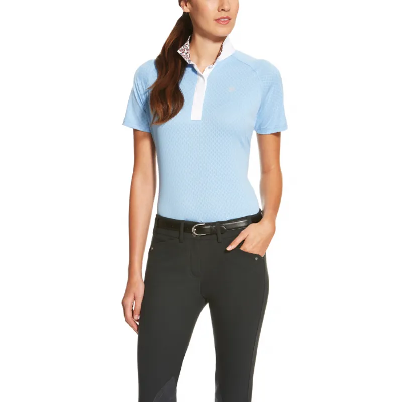 Ariat Hex Showstopper Liberty Ladies Show Top - Skyway