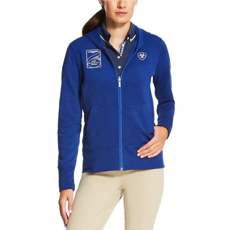 Ariat Ladies FEI World Cup Milton Hoody - Mazarine Blue