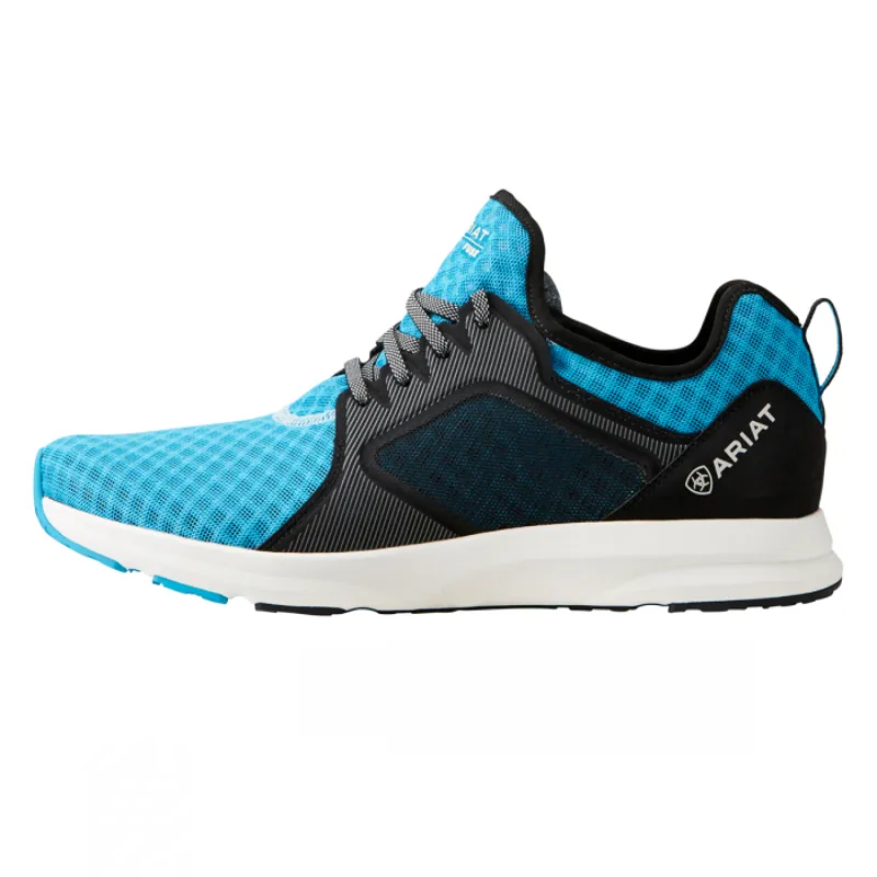 Ariat Mens Fuse Trainers - Highlighter Blue Mesh-1