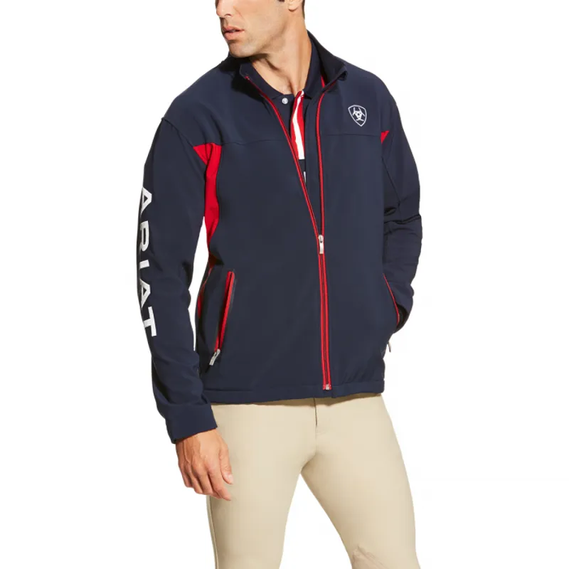 Ariat Men's New Team Softshell Jacket - Navy