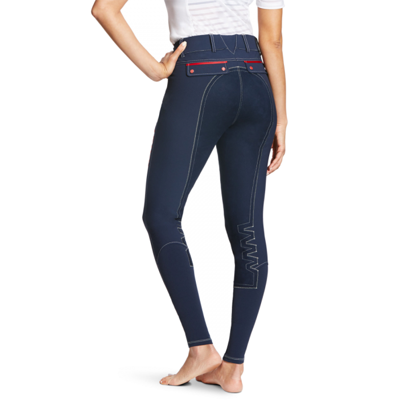 Ariat Olympia Acclaim Full Seat Breeches - Team Navy-1