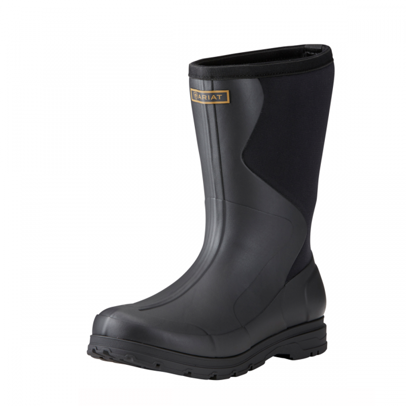 Ariat Springfield Mens Rubber Wellies - Black-5