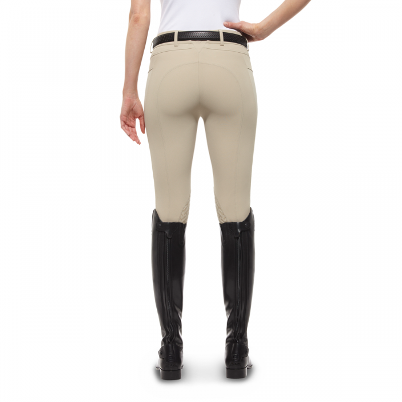 Ariat Triumph Ladies Silicone Knee Patch Breeches - Tan-1