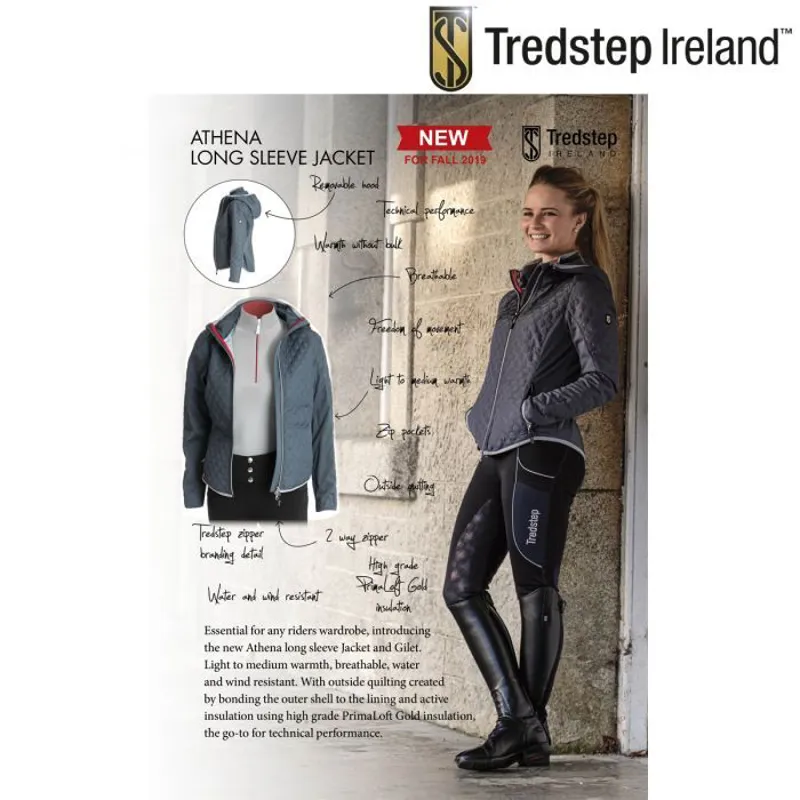 Tredstep Athena Ladies Jacket - Oyster Blue-1