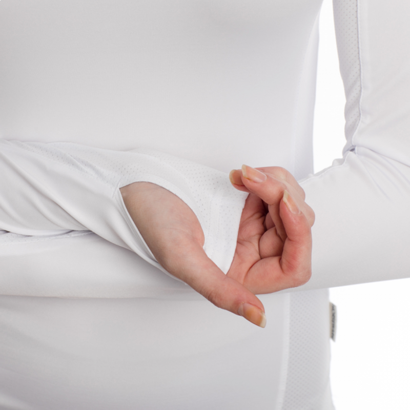 Horseware Aveen Tech Long Sleeve Top - White-2