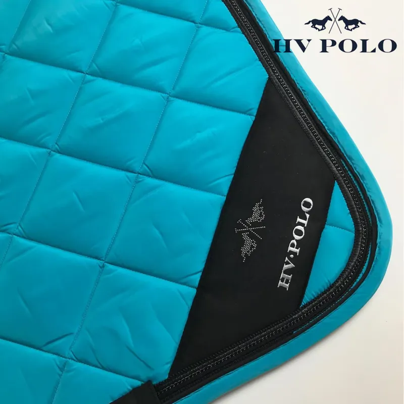 HV Polo Avery Saddlepad - Dressage Cut Full Size - Dark Turquoise