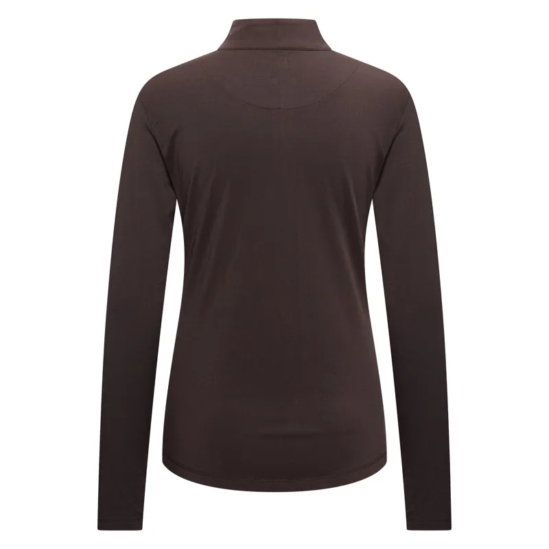 Imperial Riding Ladies Jamy Top - Chocolate-2