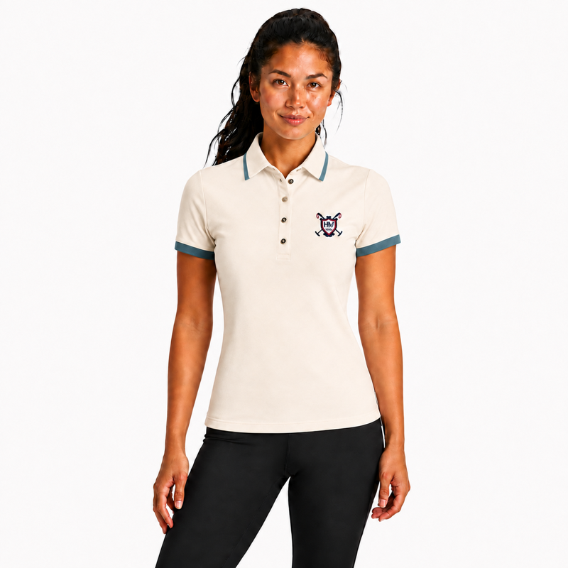 Horseware Luna Ladies Pique Polo - White