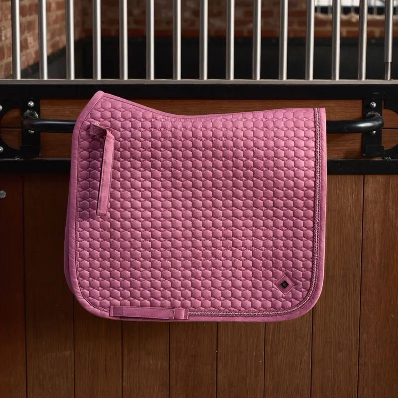 Imperial Riding Maria Dressage Saddlepad Full - Dark Mauve-1