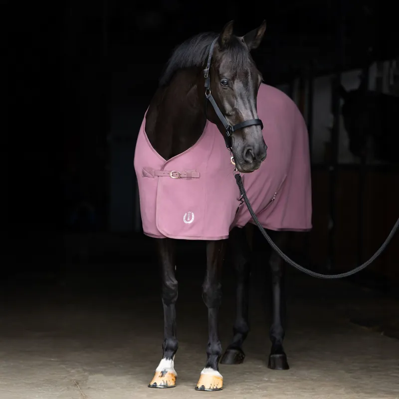 Imperial Riding Fundamental Fleece Rug - Mauve-1