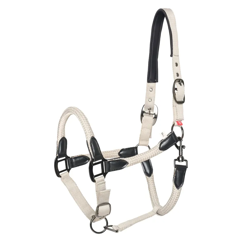 Imperial Riding Laura Headcollar - Grey/Sand-2
