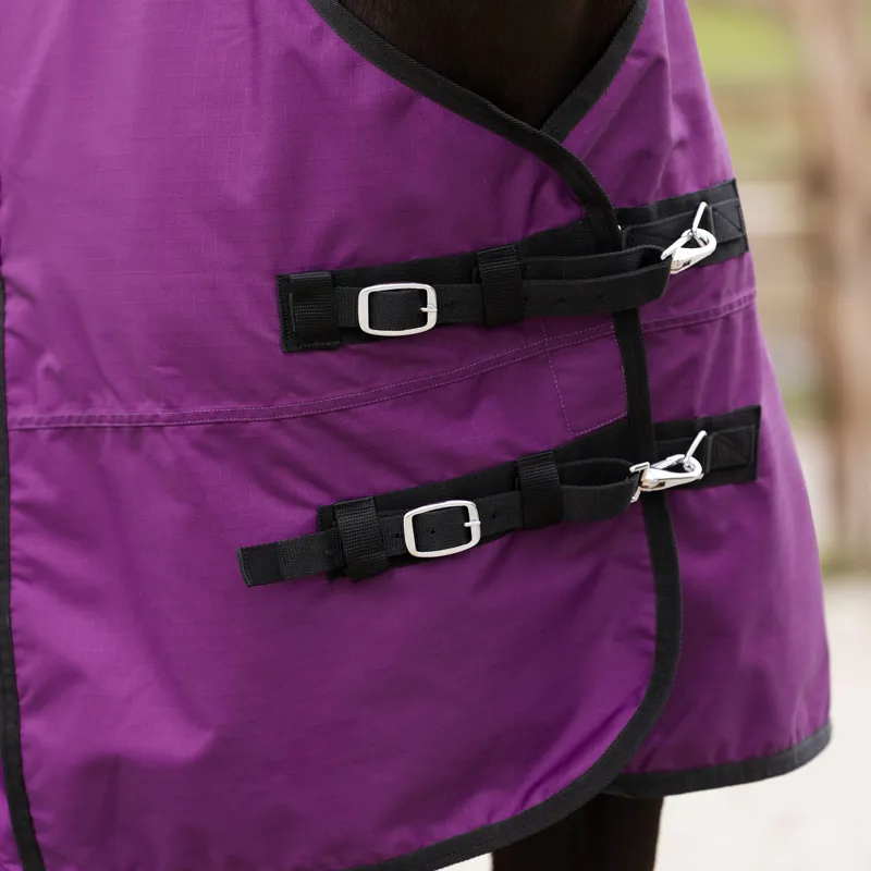Imperial Riding Limited 100g Highneck Turnout Rug - Purple-2