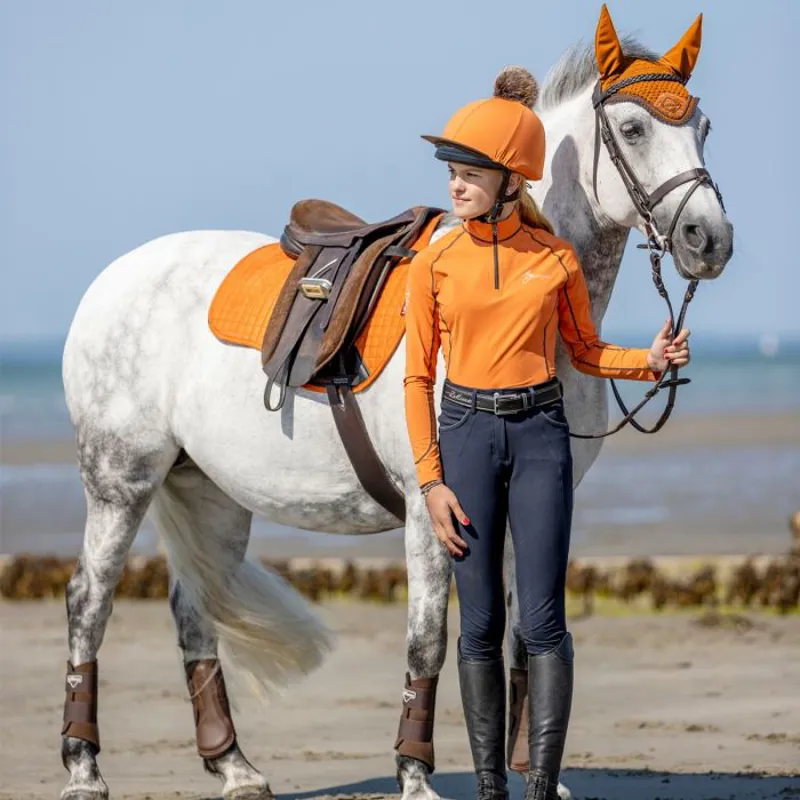 LeMieux Classic Fly Hood - Paprika -1