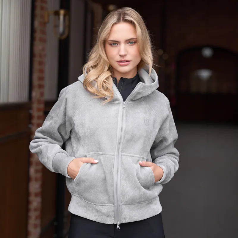 Imperial Riding Ladies Gwen Cardigan - Grey-3
