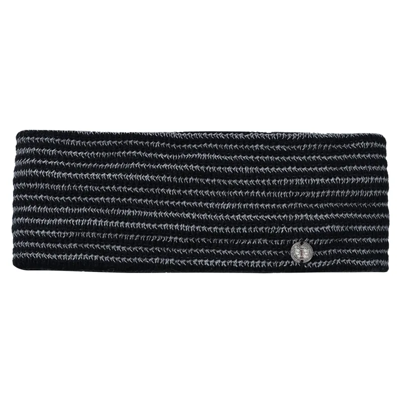 Imperial Riding Ladies Reflective Headband - Black