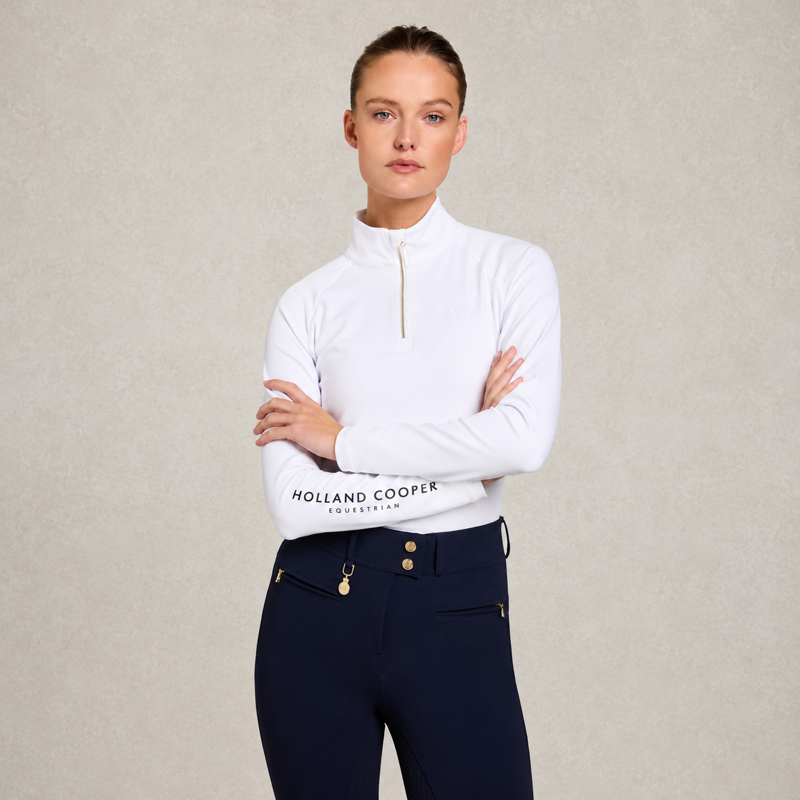 Holland Cooper Chiltern Base Layer - White