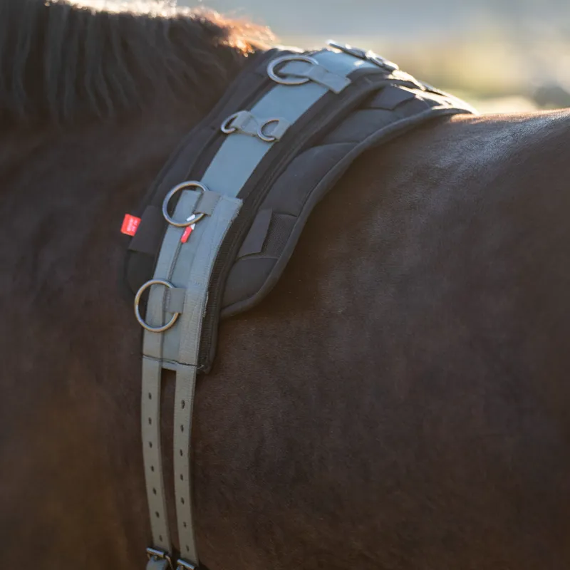 Imperial Riding Deluxe Extra Lunging Girth - Dark Sage-1