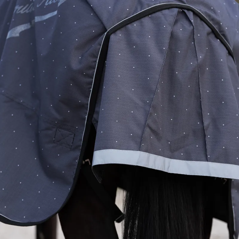 Imperial Riding Super Dry 100g Turnout Rug - Grey Herringbone-5