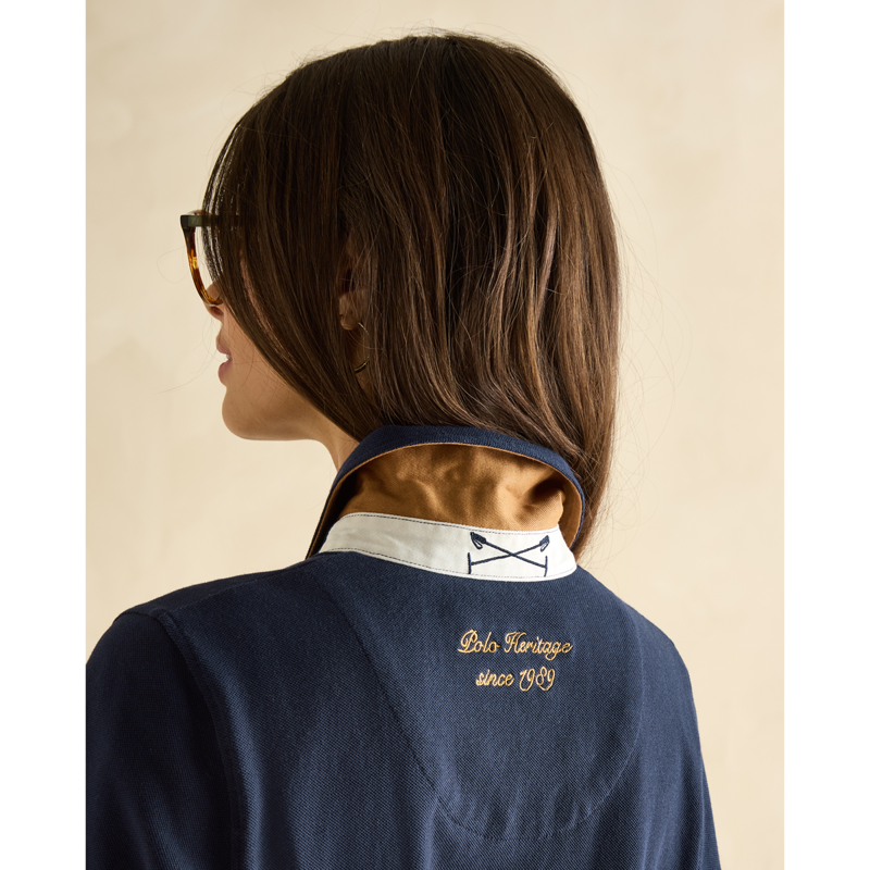 Joules Ladies Beaufort Polo - Navy-6