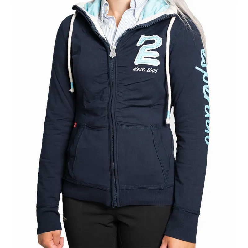 Esperado Berlin Ladies Sweat Jacket - Navy/Blue