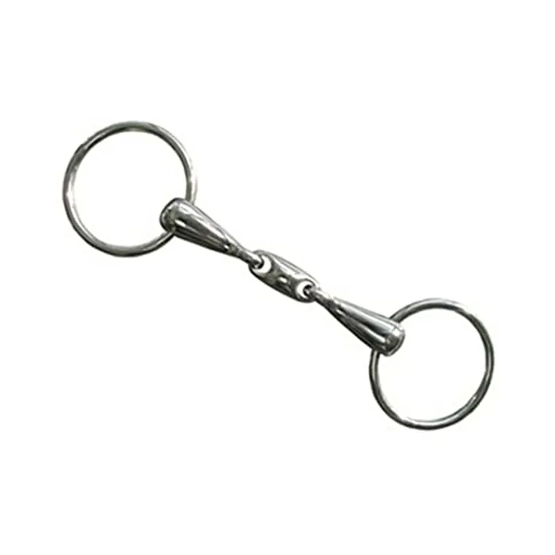 JHL Pro Steel Loose Ring Snaffle with Lozenge