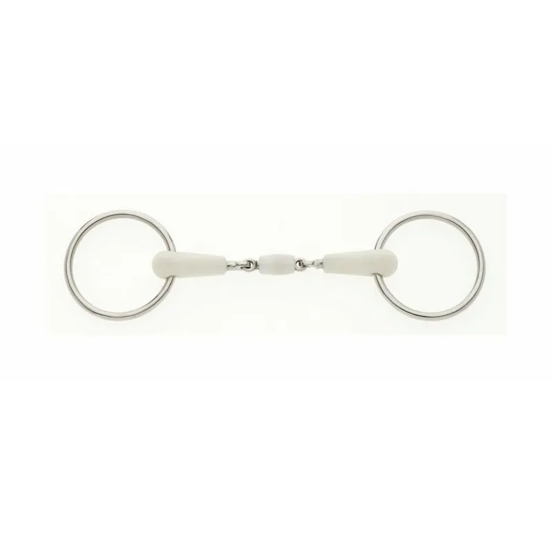 JHL Flexi LR Snaffle with Peanut Joint 