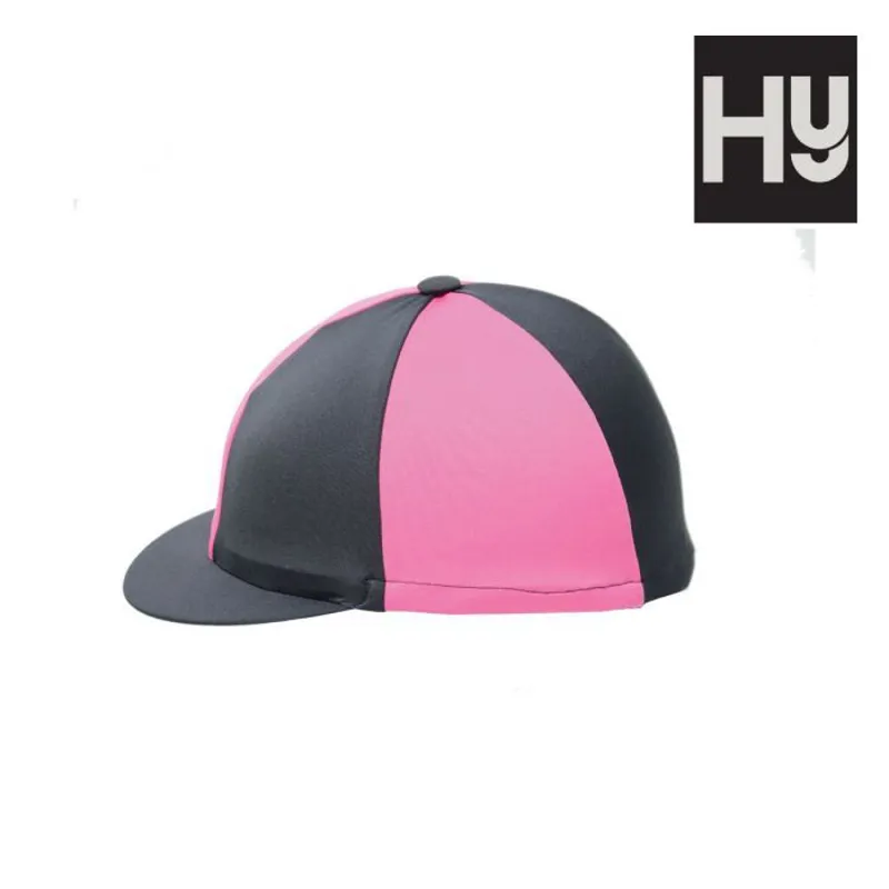 Hy Two Tone Lycra Silks - Black/Pink
