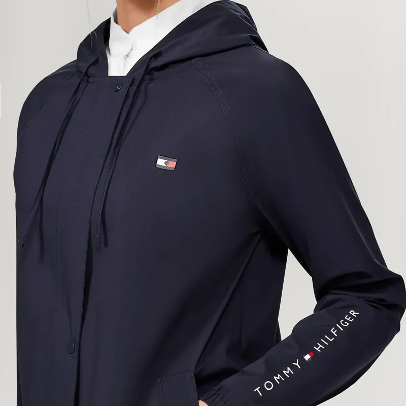 Tommy Hilfiger Unisex Bolton Packable Rain Jacket - Desert Sky-6