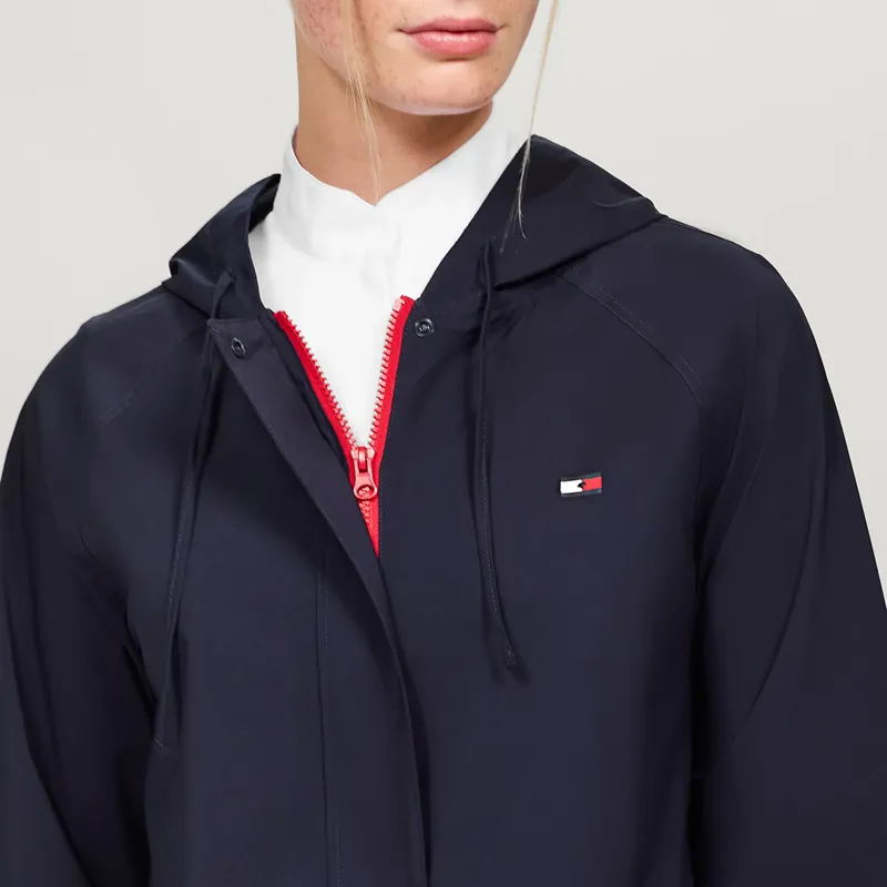 Tommy Hilfiger Unisex Bolton Packable Rain Jacket - Desert Sky-9