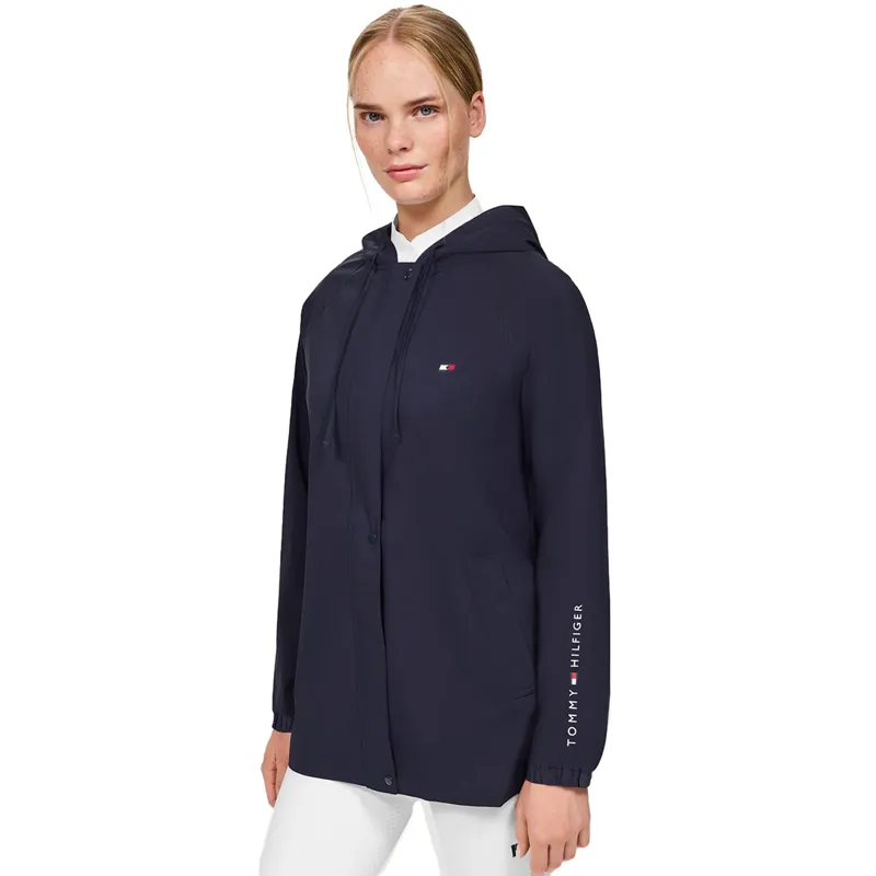 Tommy Hilfiger Unisex Bolton Packable Rain Jacket - Desert Sky-2