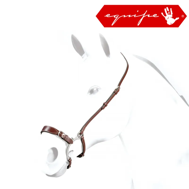 Equipe Lemmann Leather Noseband - Black