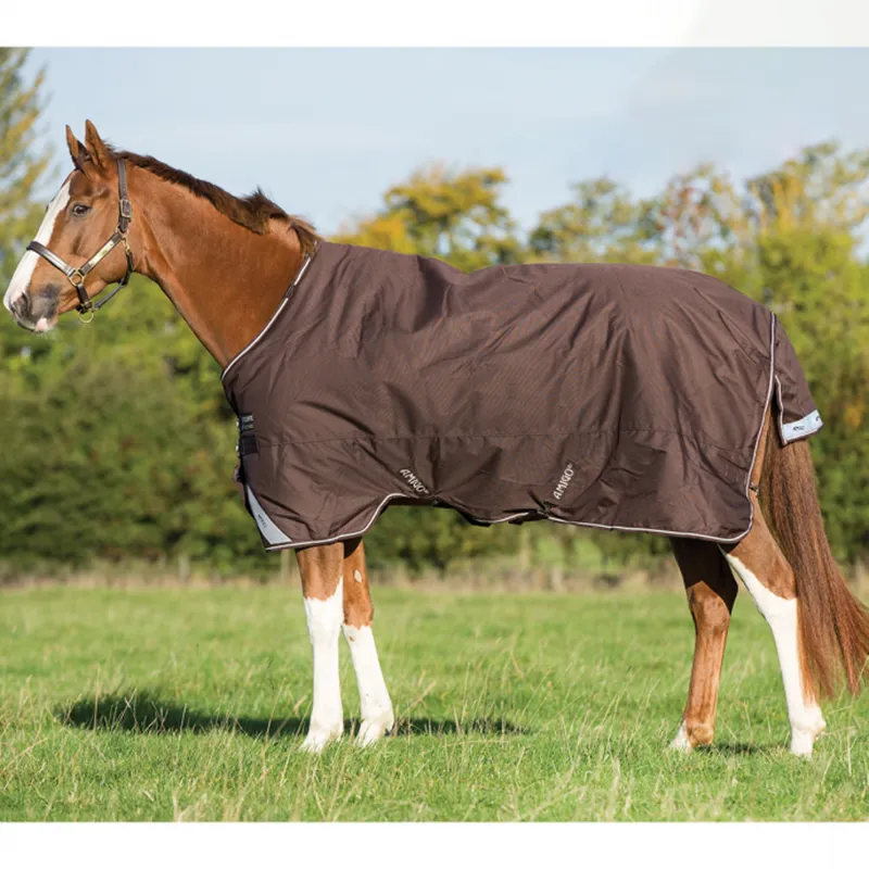 Horseware Amigo Bravo 12 0g Lightweight Turnout Rug - Chocolate/Cream