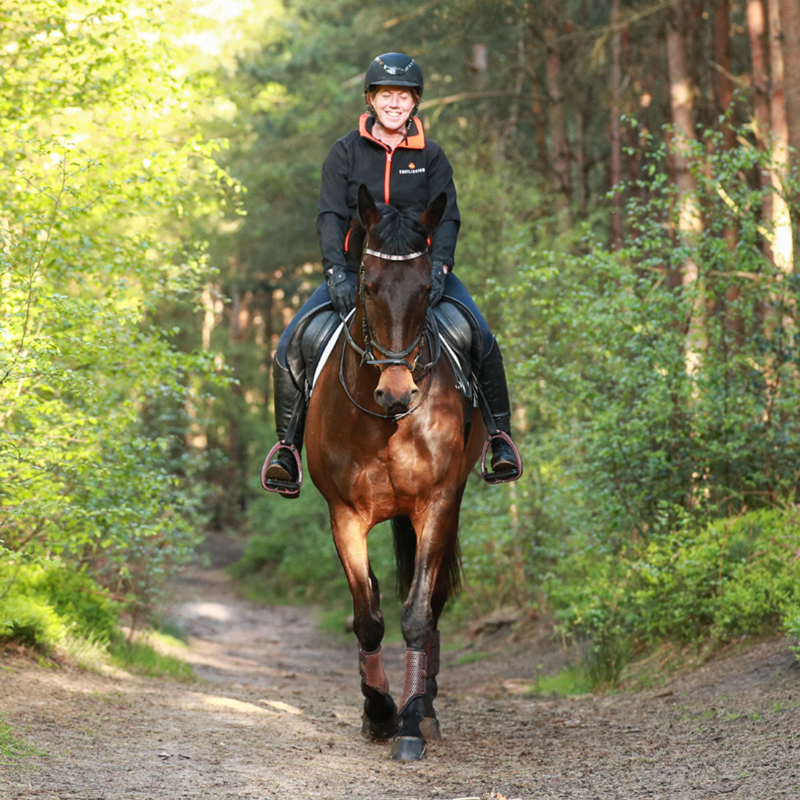 Equilibrium Tri-Zone Brushing Boots - Brown-5