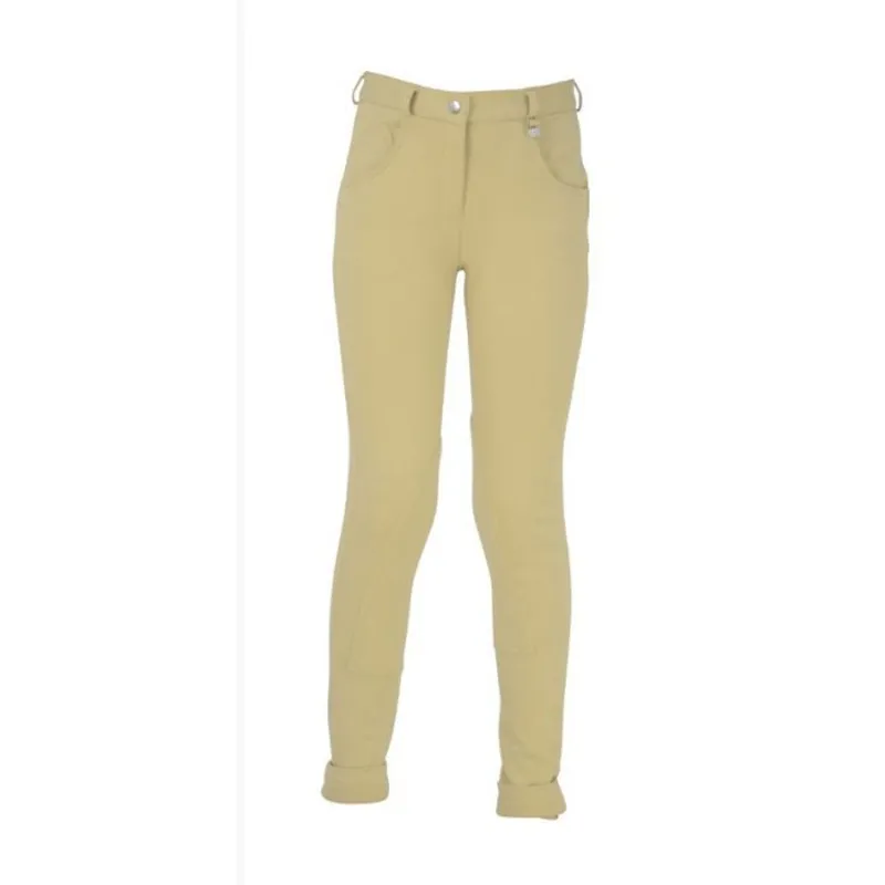 HyPERFORMANCE Burton Childrens Jodhpurs - Beige
