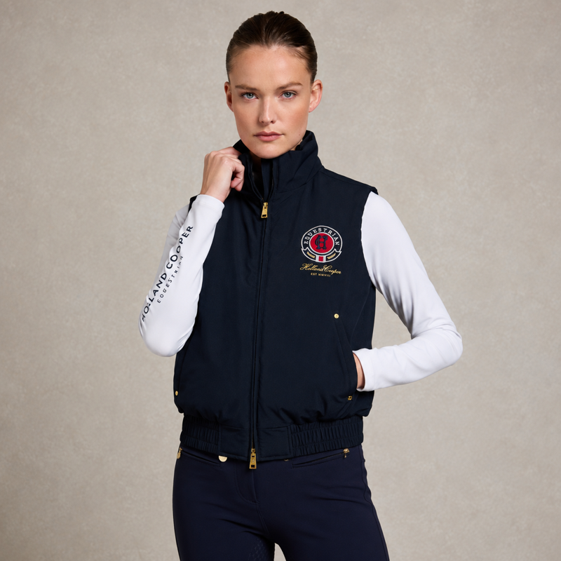 Holland Cooper Chiltern Team Gilet - Ink Navy