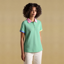 Joules Ladies Woody Cotton Pique Polo Shirt - Mint Green
