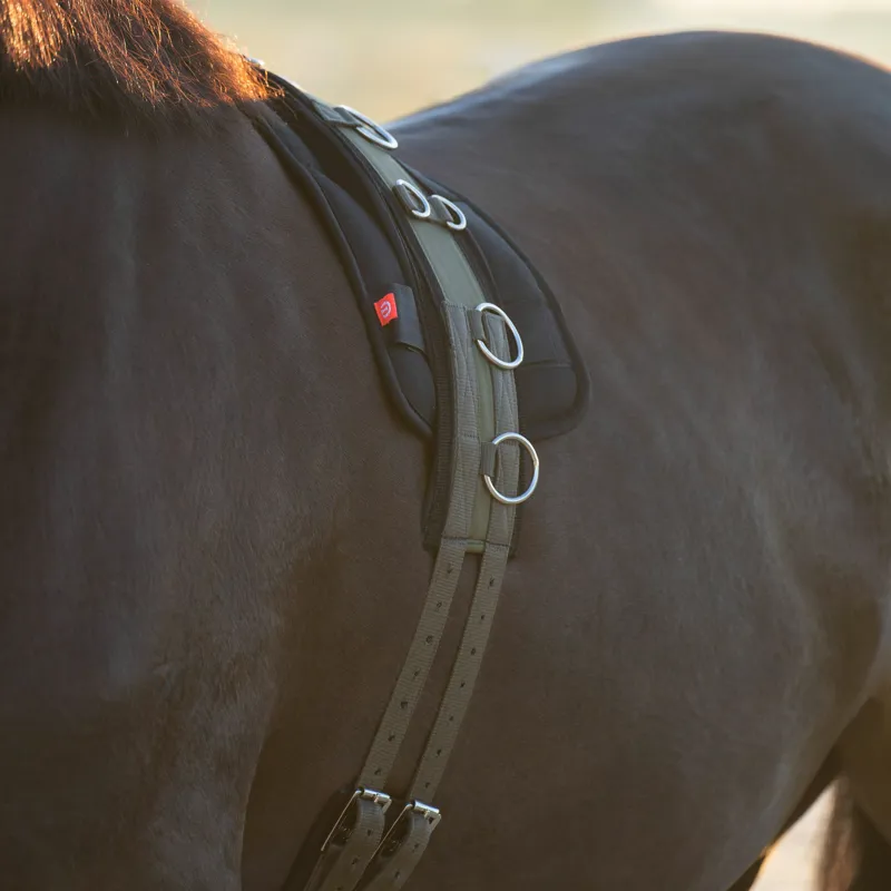 Imperial Riding Deluxe Extra Lunging Girth - Olive Green-1