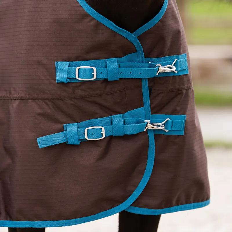 Imperial Riding Limited Fleece Highneck 0g Turnout Rug - Brown-2