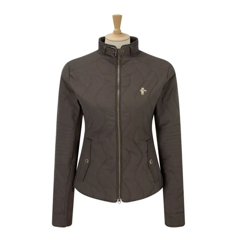 Caldene Chartwell Ladies Quilted Jacket - Chocolate