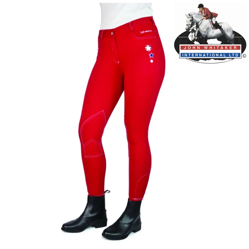 John Whitaker Calder Breeches - Red