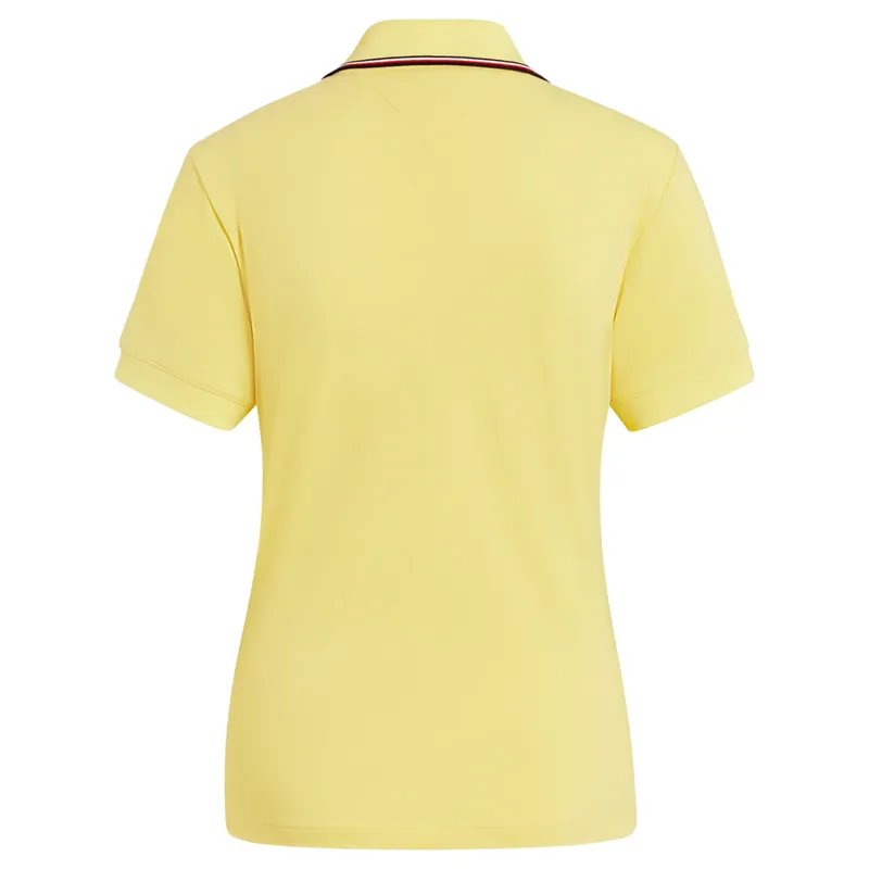 Tommy Hilfiger Women's Camden Zip Polo Shirt - Citron Ella-1