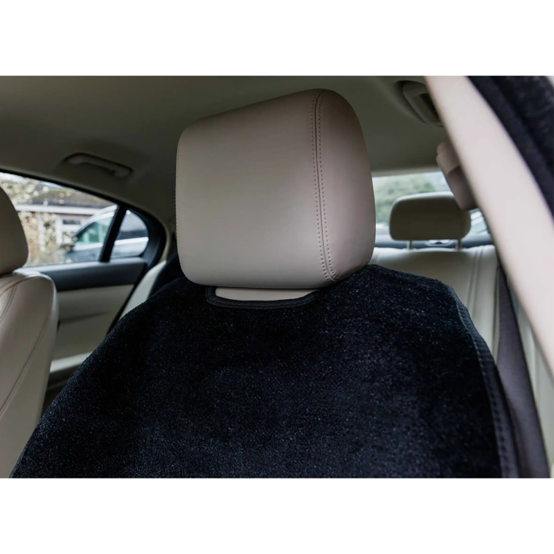 Pet Rebellion Car Seat Carpet - Black-3