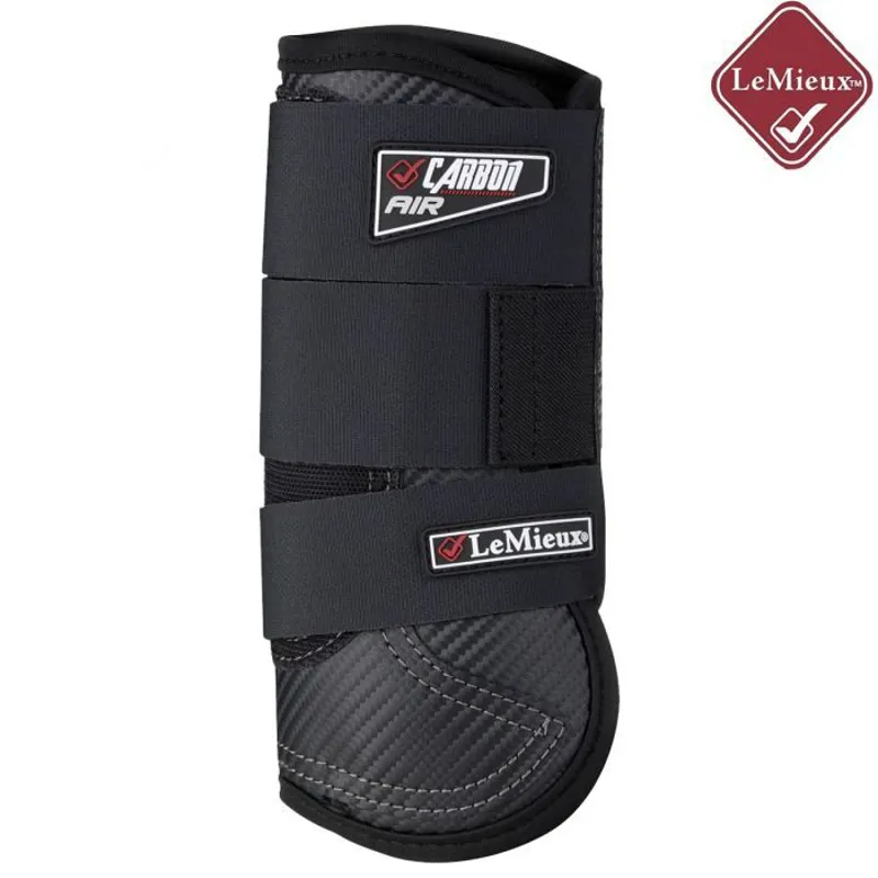 LeMieux Carbon Air XC Front Boots - Black-2