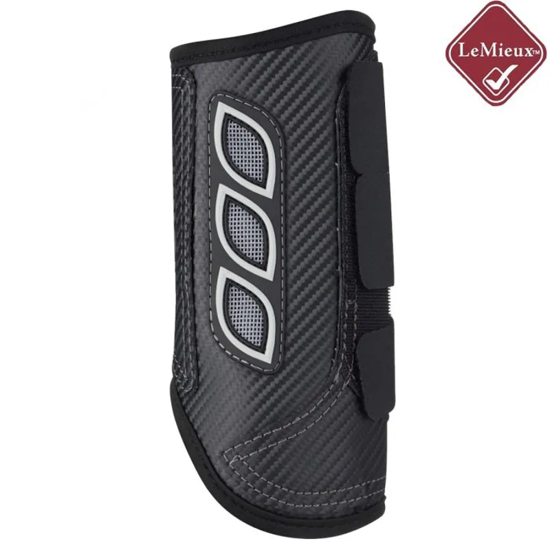 LeMieux Carbon Air XC Front Boots - Black-1