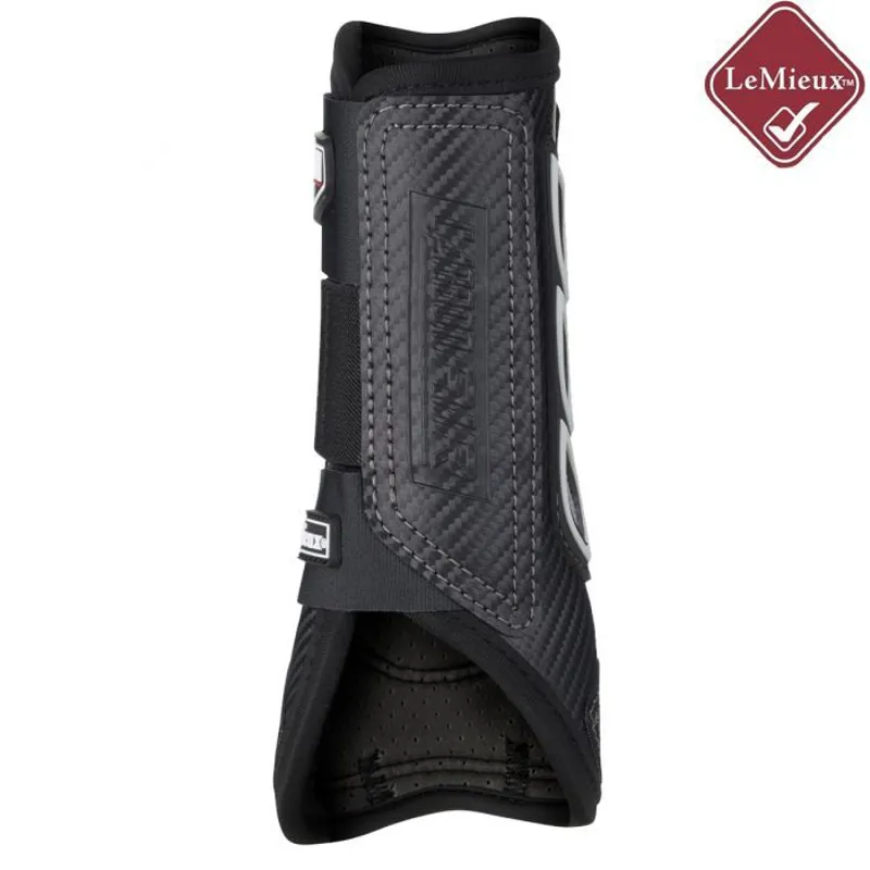 LeMieux Carbon Air XC Front Boots - Black-3